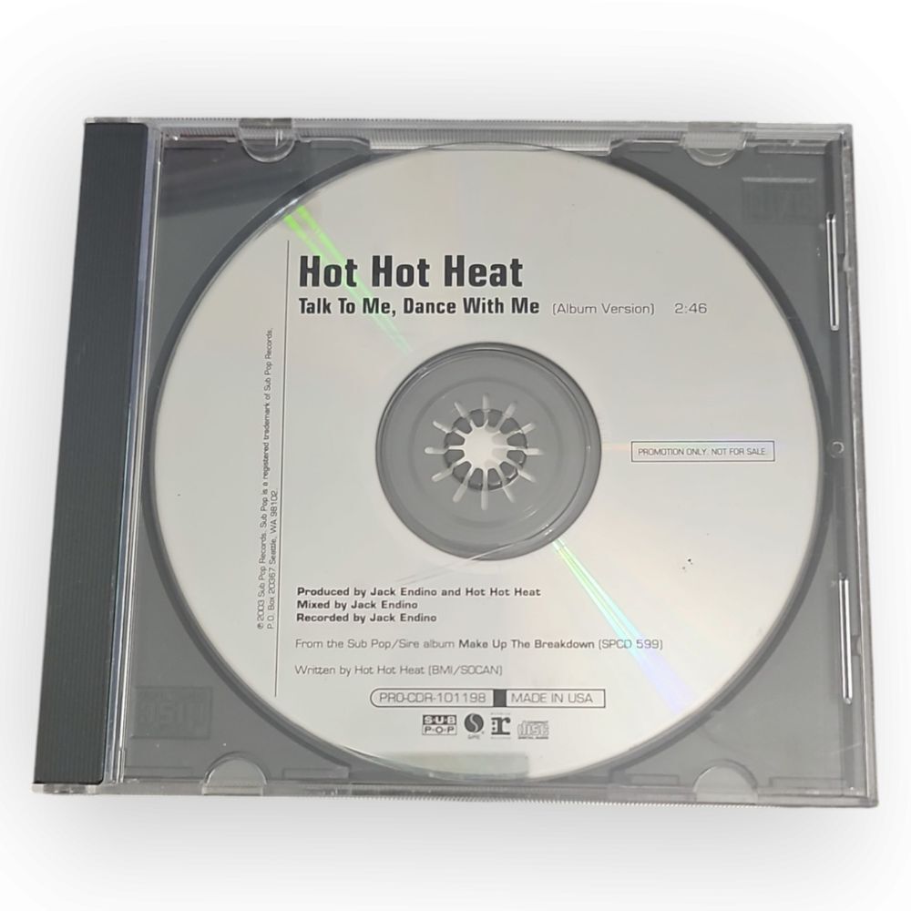 Hot Hot Heat‎ – Talk To Me, Dance With Me [2003 Promotional CD Single]